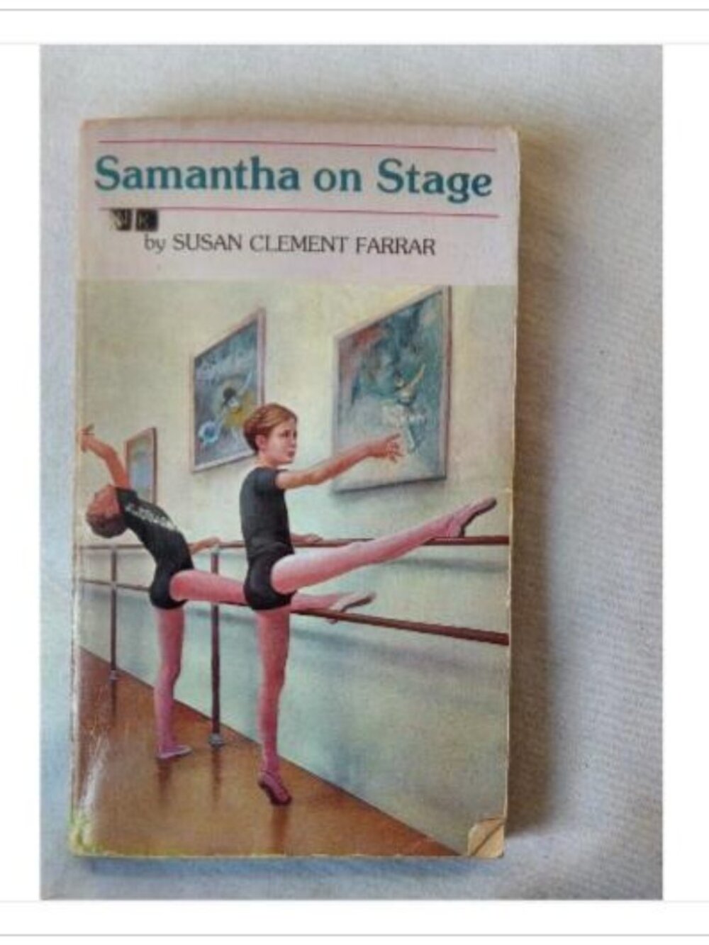 Samantha on Stage Susan Clement Farrar 1979 First Edition Paperback Book Novel